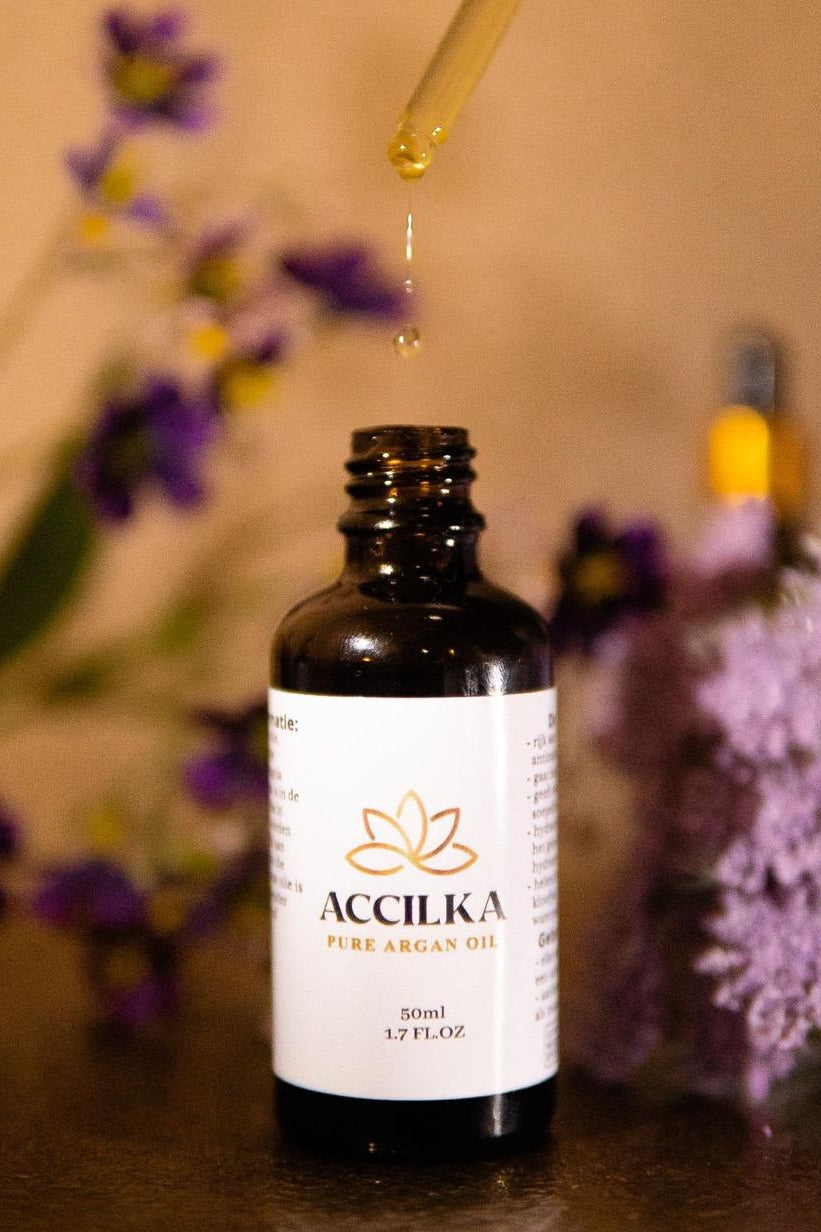 Accilka Pure Argan Oil – 100% Natural & Cold-Pressed | 50ml